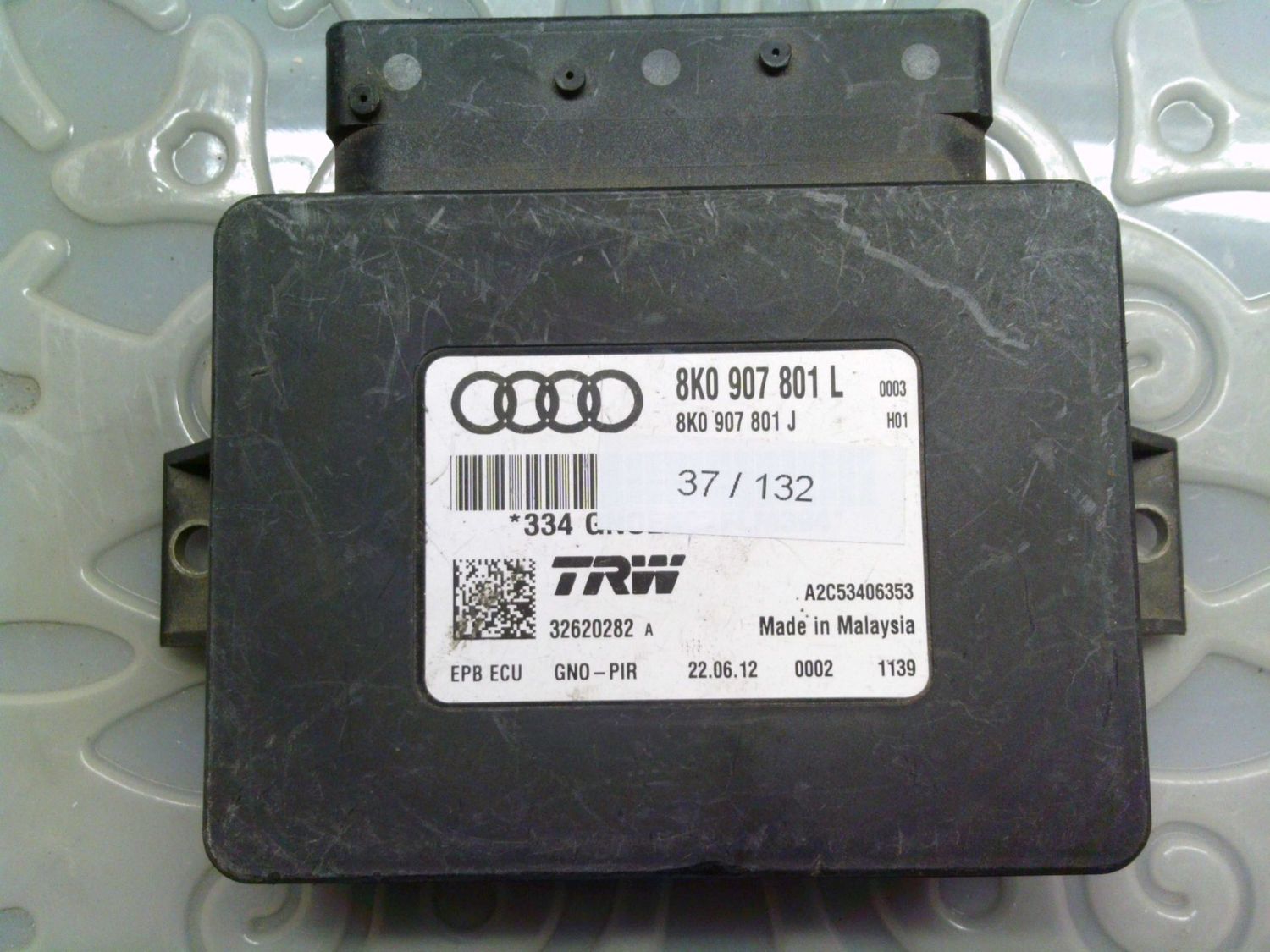 37-132 Centralina Sensori Parcheggio Trw 8K0 907 801 L 8K0907801L 8K0 907 801 J A2C53406353 32620282 Audi Varie 37-132 Centralina Sensori Parcheggio Trw 8K0 907 801 L 8K0907801L 8K0 907 801 J A2C53406353 32620282 Audi Varie