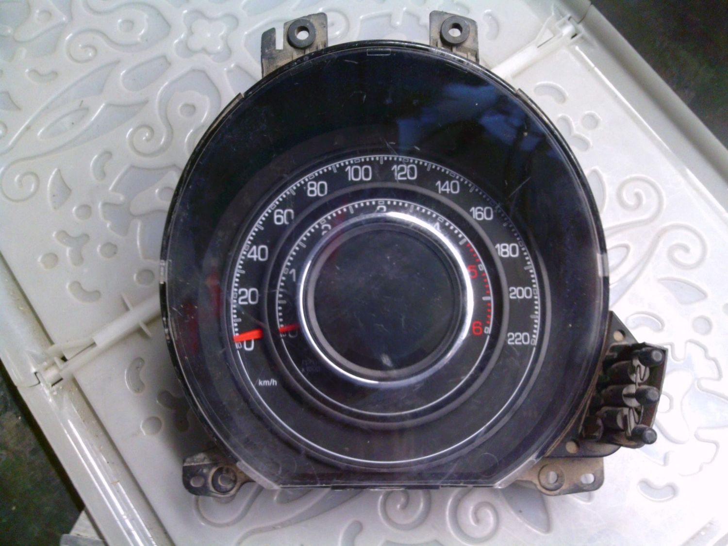 40-960 Quadro Strumenti / Contachilometri Alfa Romeo / Fiat / Lancia 5550021211 Fiat Diesel 500 40-960 Quadro Strumenti / Contachilometri Alfa Romeo / Fiat / Lancia 5550021211 Fiat Diesel 500