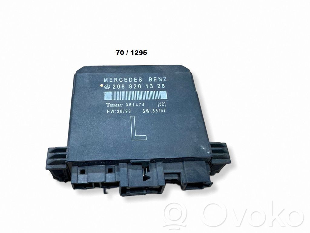 70-1295 Centralina Porte Temic 208 820 13 26 2088201326 351474    Mercedes  Classe C