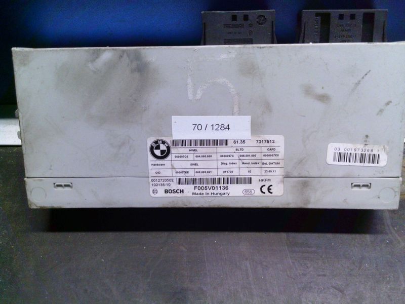 70-1284 Centralina Portellone Bosch 61.35 7317513 61.357317513 F005V01136    Bmw  Varie