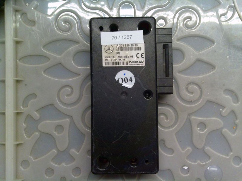 70-1287 Modulo Controllo Telefono Nokia A 203 820 25 85 A2038202585 DME-1E HW: ME2_08   Mercedes  Classe S