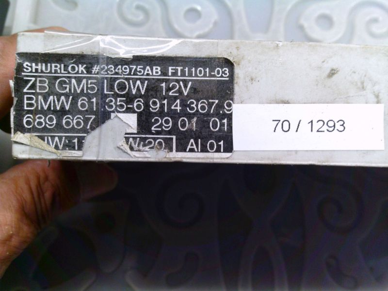 70-1293 Centralina Modulo Confort Bmw 61.35-6 914 367.9 61.356914367.9 ZB GM5 LOW 12V 689 667 HW:11 SW:20 Bmw  Serie 3