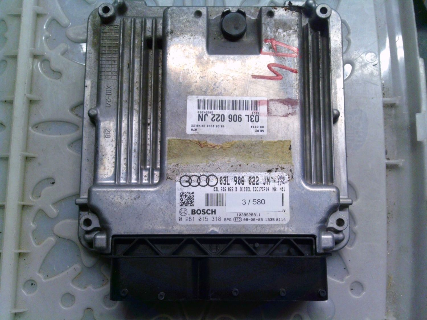 3-580 Centralina Motore Bosch 0 281 015 318 0281015318 03L 906 022 JN 1039S28811 EDC17CP14 Audi Diesel A 4 3-580 Centralina Motore Bosch 0 281 015 318 0281015318 03L 906 022 JN 1039S28811 EDC17CP14 Audi Diesel A 4