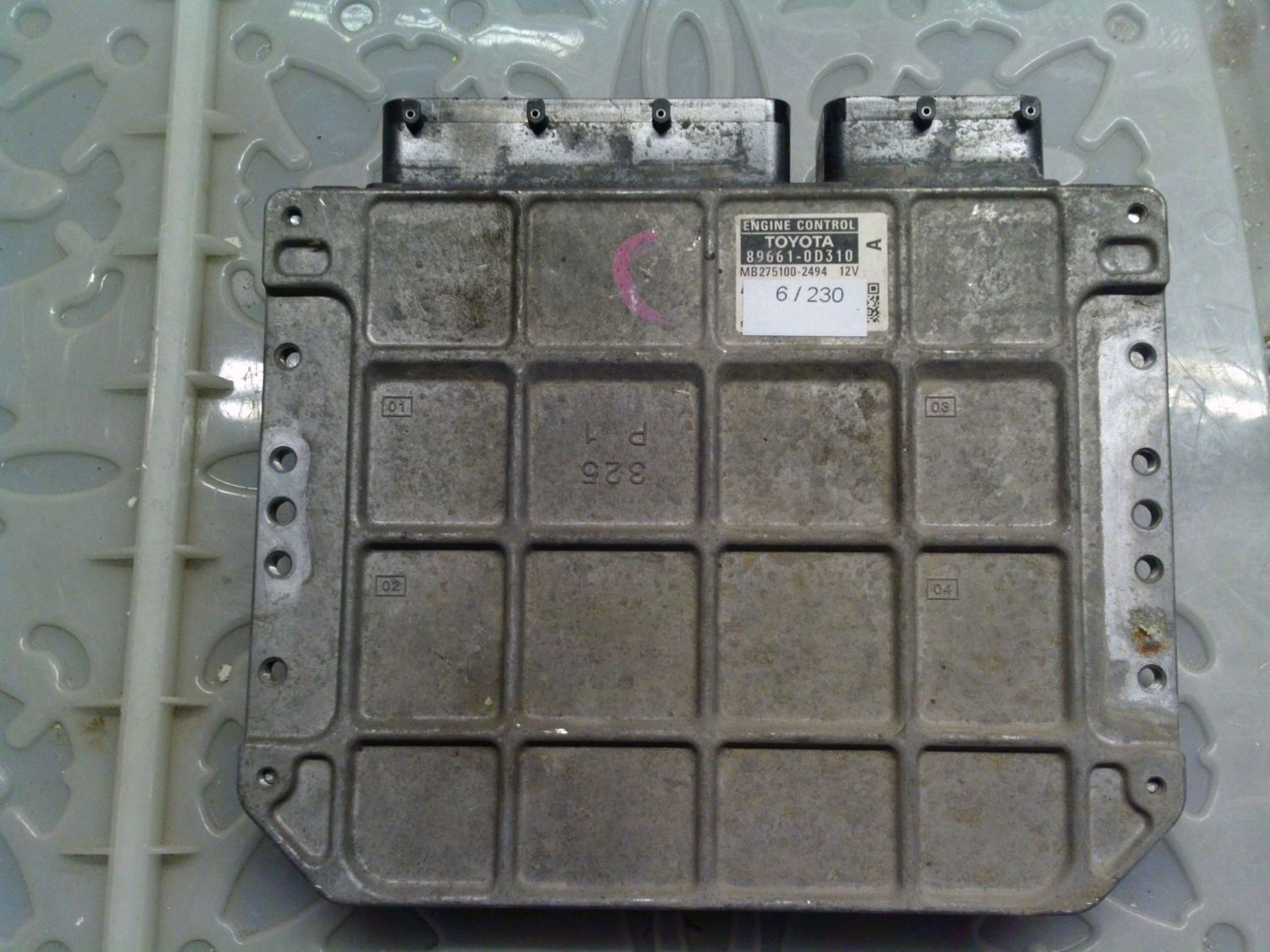 6-230 Centralina Motore Denso 89661-0D310 896610D310 MB275100-2494 Toyota Benzina Yaris 6-230 Centralina Motore Denso 89661-0D310 896610D310 MB275100-2494 Toyota Benzina Yaris
