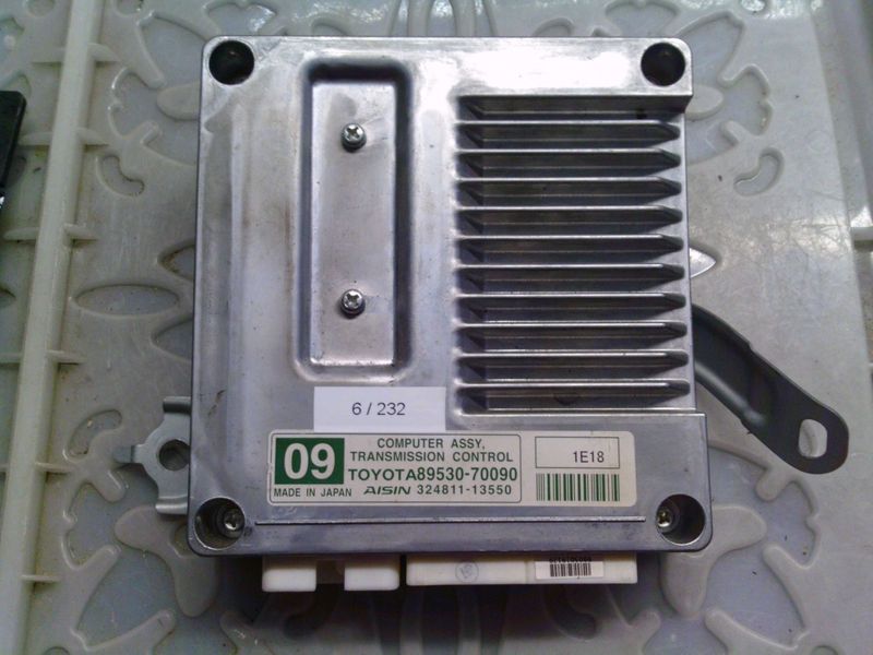 6-232 Centralina Cambio Automatico Aisin Aw Co.Ltd 89530-70090 8953070090 324811-13550 09   Toyota  Aygo
