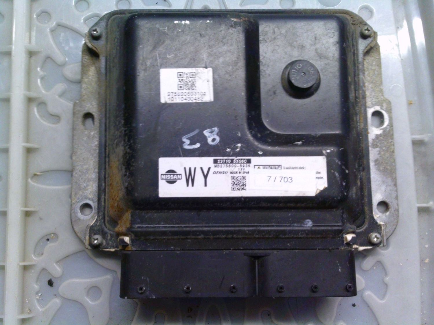 7-703 Centralina Motore Denso 23710 5X06C 237105X06C MB275800-8936 Nissan Diesel Navara 7-703 Centralina Motore Denso 23710 5X06C 237105X06C MB275800-8936 Nissan Diesel Navara