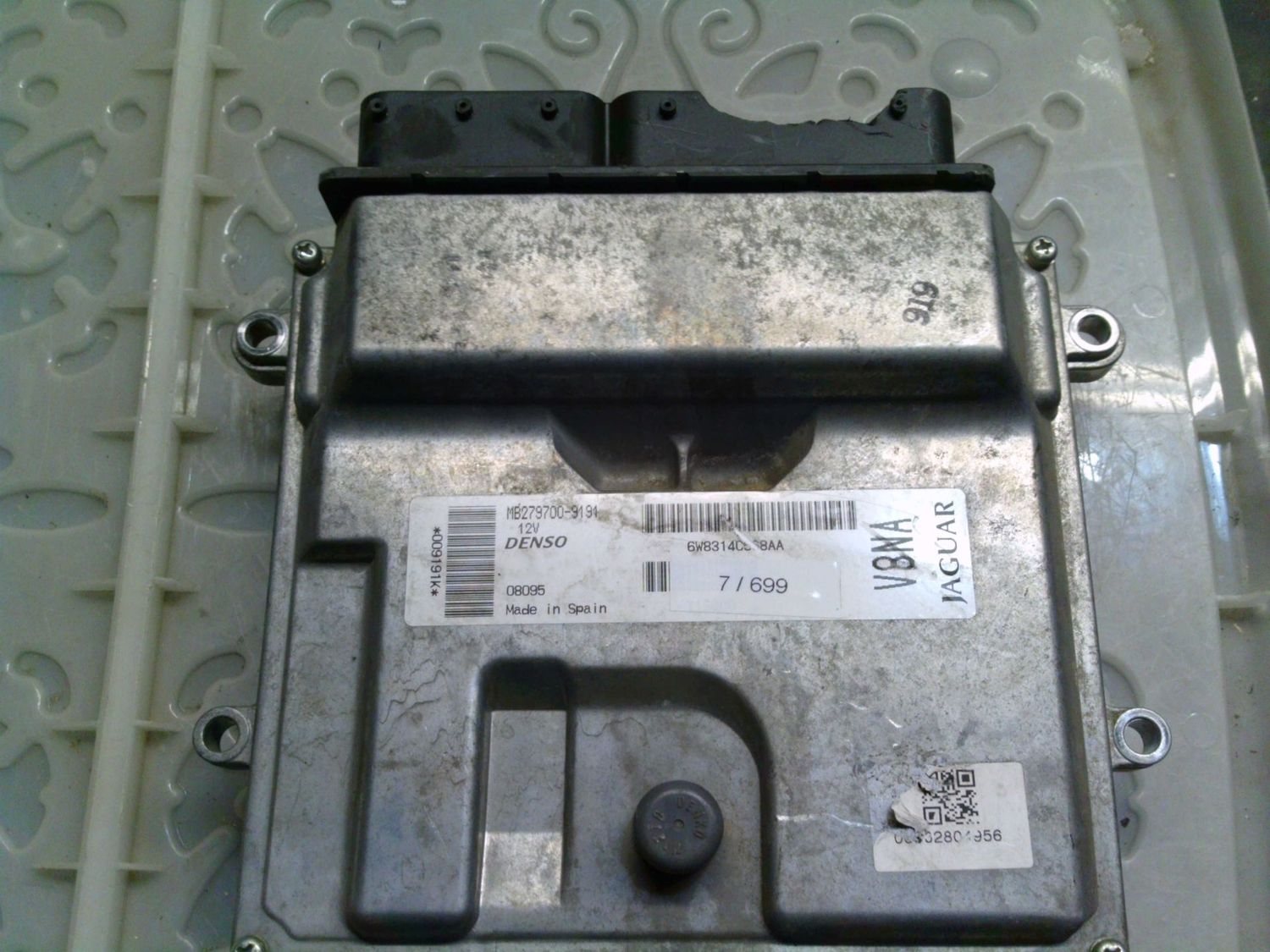 7-699 Centralina Motore Denso MB279700-9191 MB2797009191 6W8314C568AA V8NA Jaguar Benzina Xk 7-699 Centralina Motore Denso MB279700-9191 MB2797009191 6W8314C568AA V8NA Jaguar Benzina Xk