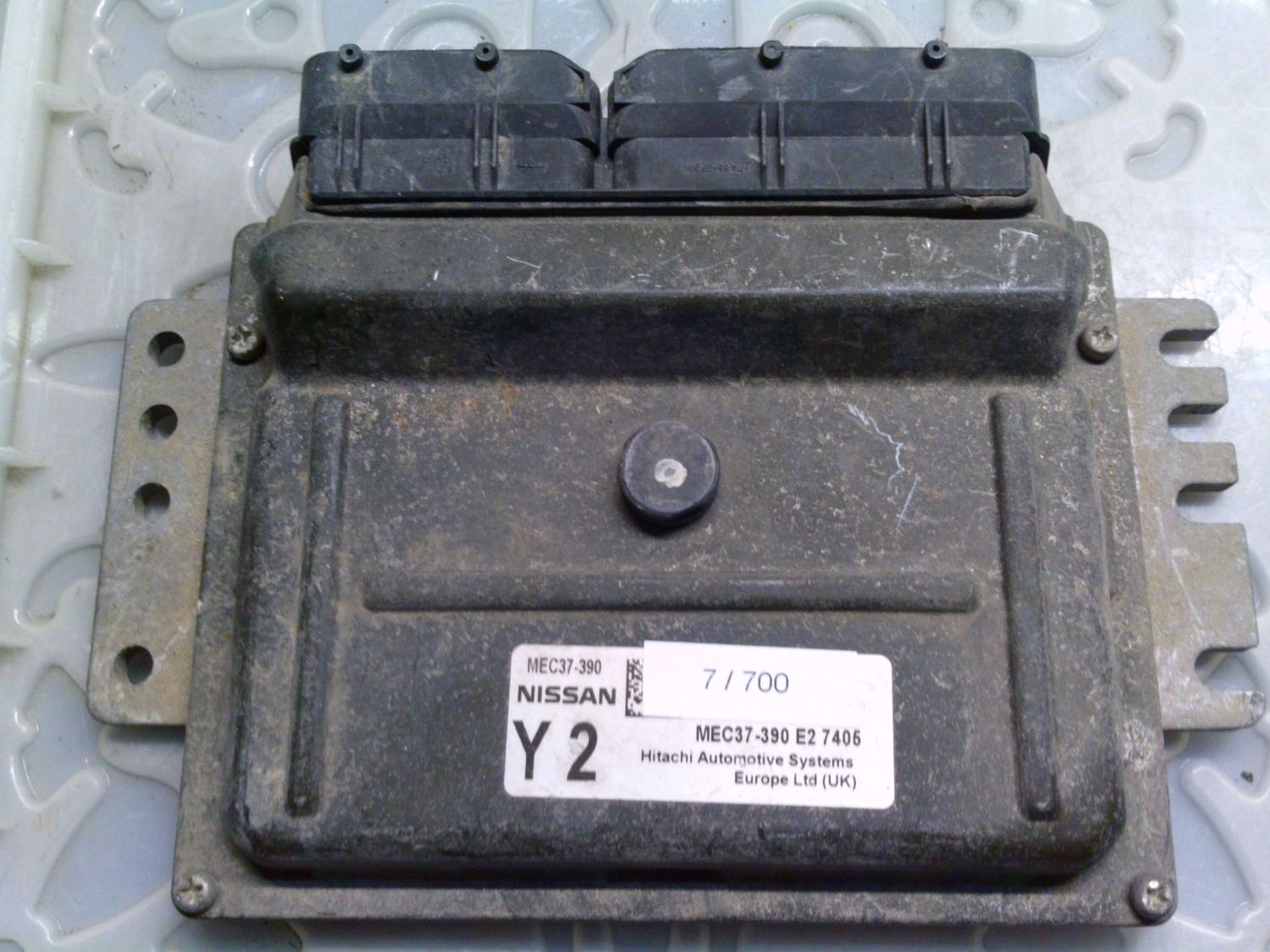 7-700 Centralina Motore Hitachi MEC37-390 MEC37390 MEC37-390 E2 7406 Y 2 Nissan Benzina Micra 7-700 Centralina Motore Hitachi MEC37-390 MEC37390 MEC37-390 E2 7406 Y 2 Nissan Benzina Micra