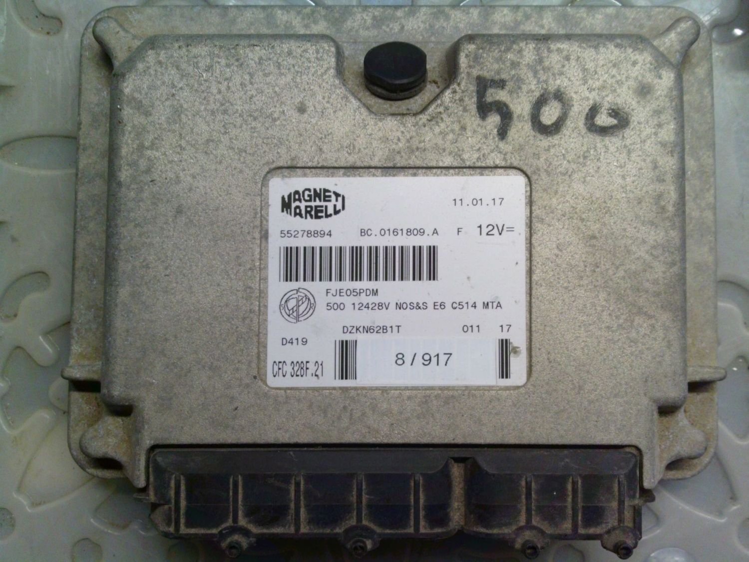 8-917 Centralina Cambio Automatico Magneti Marelli 55278894 CFC 328F.21 BC.0161809.A Fiat 500 8-917 Centralina Cambio Automatico Magneti Marelli 55278894 CFC 328F.21 BC.0161809.A Fiat 500