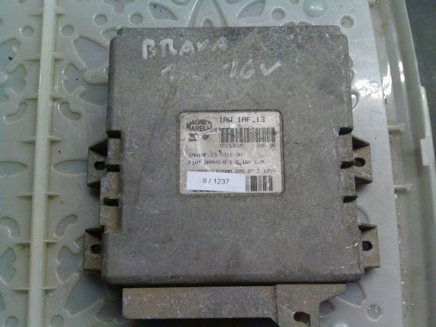 8-1237 Centralina Motore Magneti Marelli IAW 1AF.13 IAW1AF.13 61600.228.07 46466673 Fiat Benzina Bravo_Brava 8-1237 Centralina Motore Magneti Marelli IAW 1AF.13 IAW1AF.13 61600.228.07 46466673 Fiat Benzina Bravo_Brava