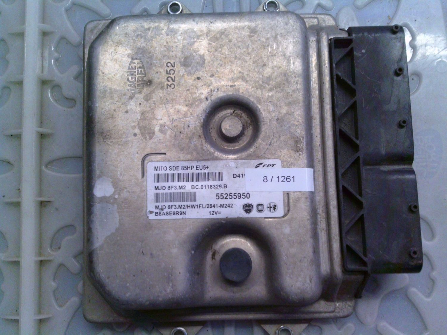 8-1261 Centralina Motore Magneti Marelli 55255950 MJD 8F3.M2 BC.0118329.B MITO SDE 85HP EU5+ HW1FL/2841-M242 Alfa Romeo Diesel Mito 8-1261 Centralina Motore Magneti Marelli 55255950 MJD 8F3.M2 BC.0118329.B MITO SDE 85HP EU5+ HW1FL/2841-M242 Alfa Romeo Diesel Mito