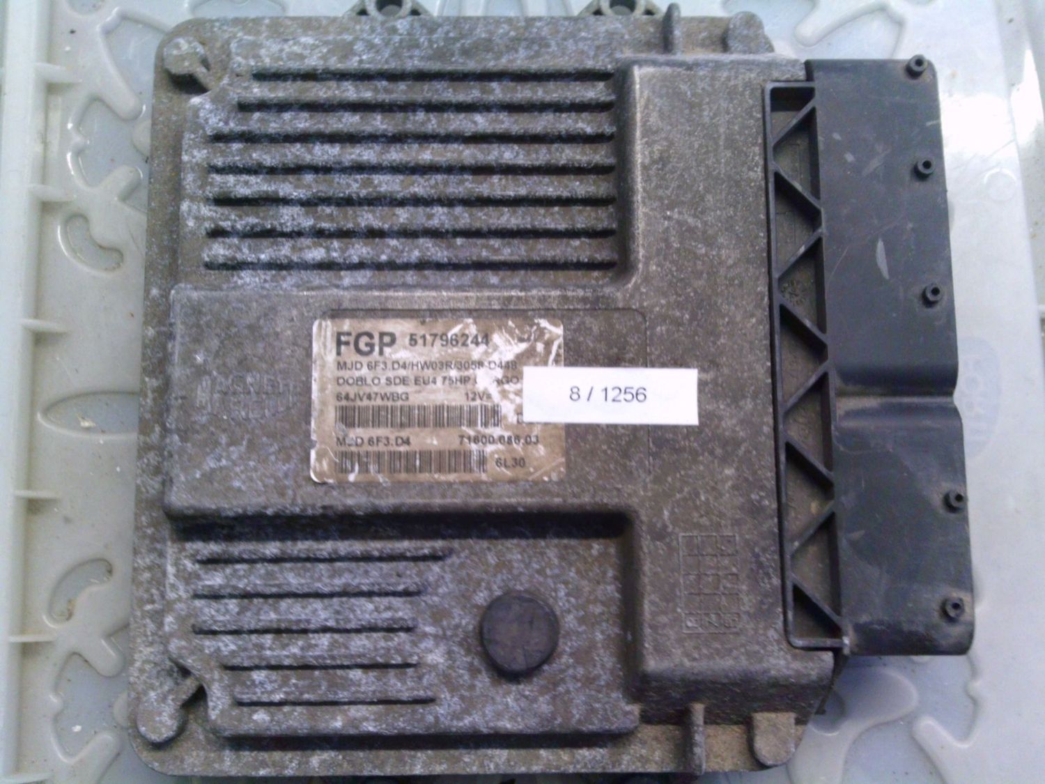 8-1256 Centralina Motore Magneti Marelli 51796244 MJD 6F3.D4 DOBLO' SDE EU 4 75 HP CARGO 71600.086.03 HW03R/3058-D448 Fiat Diesel Doblo' 8-1256 Centralina Motore Magneti Marelli 51796244 MJD 6F3.D4 DOBLO' SDE EU 4 75 HP CARGO 71600.086.03 HW03R/3058-D448 Fiat Diesel Doblo'
