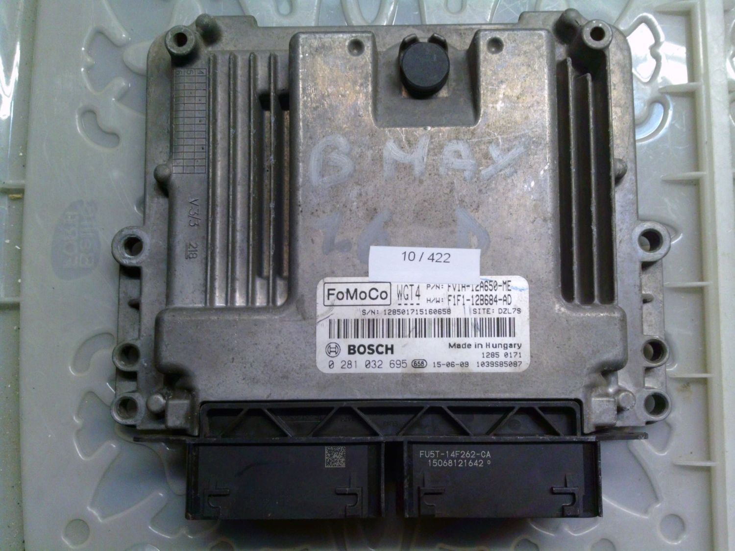 10-422 Centralina Motore Bosch 0 281 032 695 0281032695 FV1A-12A650-ME 1039S85087 F1F1-12B684-AD Ford Diesel B-Max 10-422 Centralina Motore Bosch 0 281 032 695 0281032695 FV1A-12A650-ME 1039S85087 F1F1-12B684-AD Ford Diesel B-Max