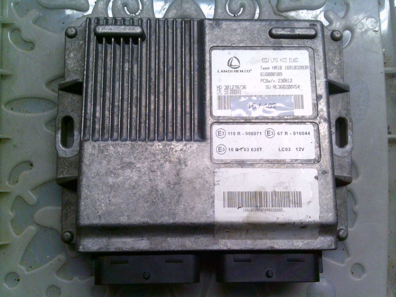 15-462 Centralina Gas Gpl Landi Renzo 616000589 ECU LPG HJD EU6D HD:301278/36 SW:RE3600200X54 Dacia Benzina / Gpl Duster 15-462 Centralina Gas Gpl Landi Renzo 616000589 ECU LPG HJD EU6D HD:301278/36 SW:RE3600200X54 Dacia Benzina / Gpl Duster