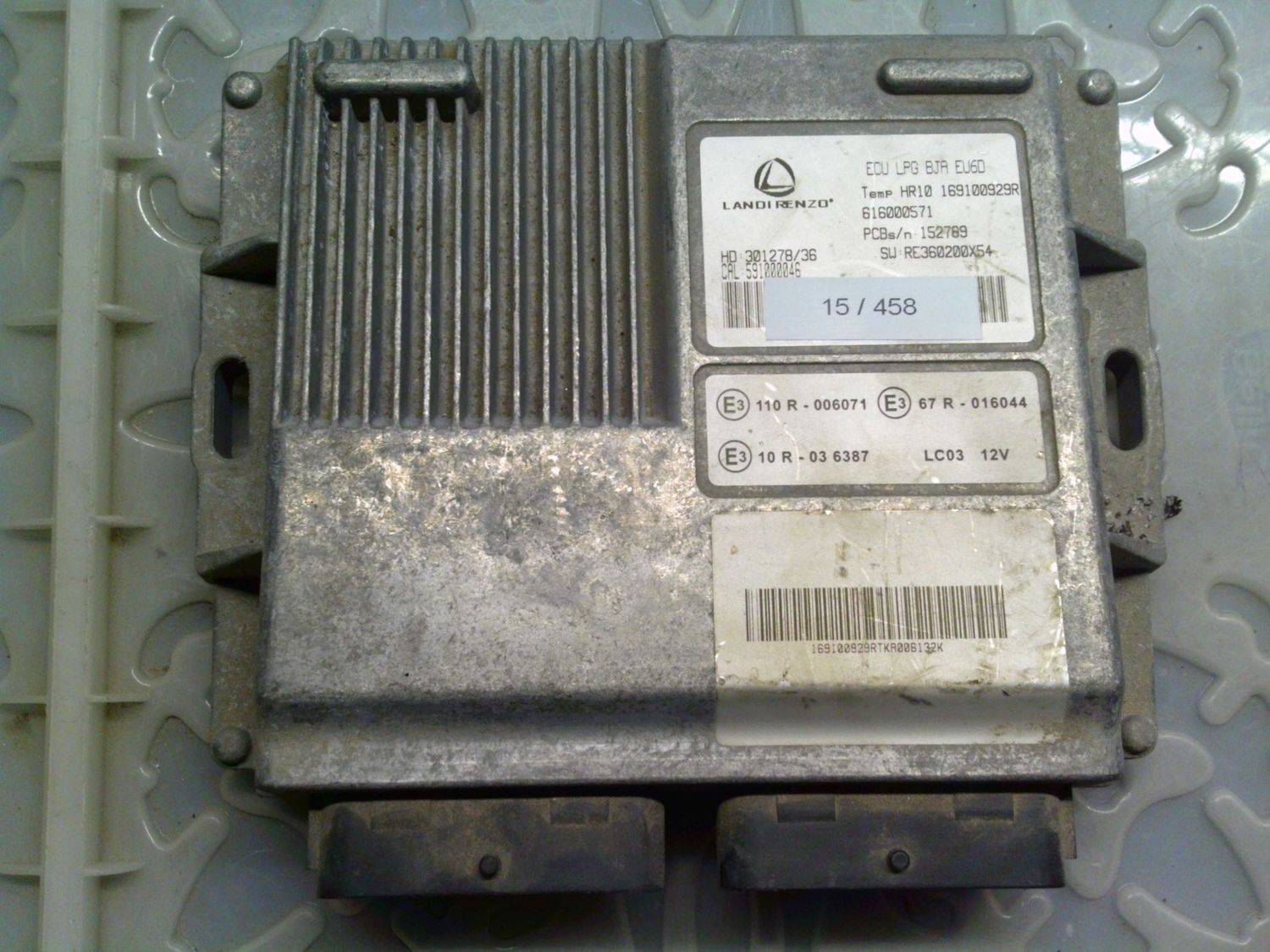 15-458 Centralina Gas Gpl Landi Renzo 616000571 ECU GPL BJA EU6D HD:301278/36 SW:RE360200X54 59100046 Renault Benzina / Gpl Clio 15-458 Centralina Gas Gpl Landi Renzo 616000571 ECU GPL BJA EU6D HD:301278/36 SW:RE360200X54 59100046 Renault Benzina / Gpl Clio
