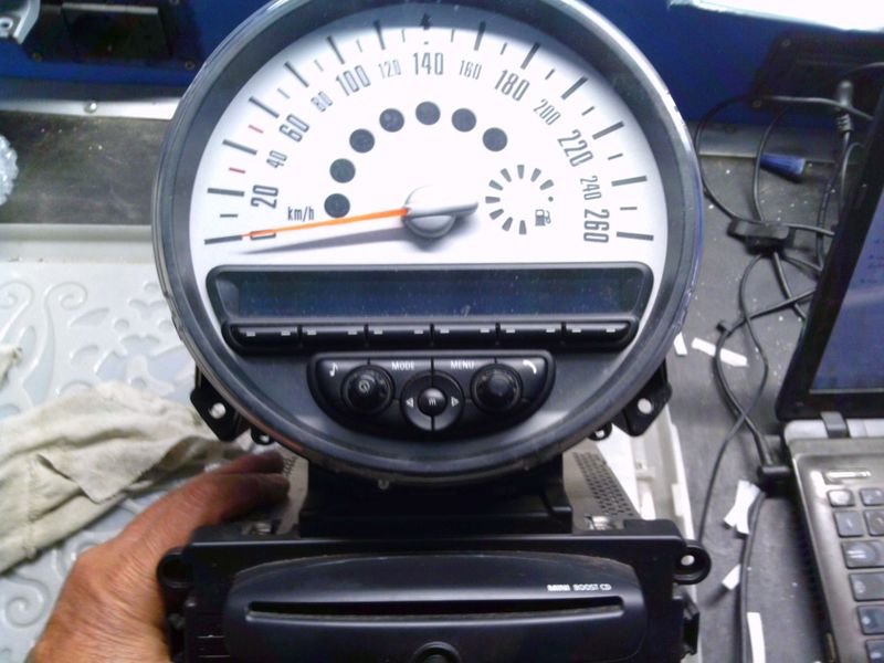 20-908 Consolle Comandi Centrale Visteon 9232430-03 923243003 BM-508-041 BMWRCD 406-20 6512 3457155-01  Mini  One