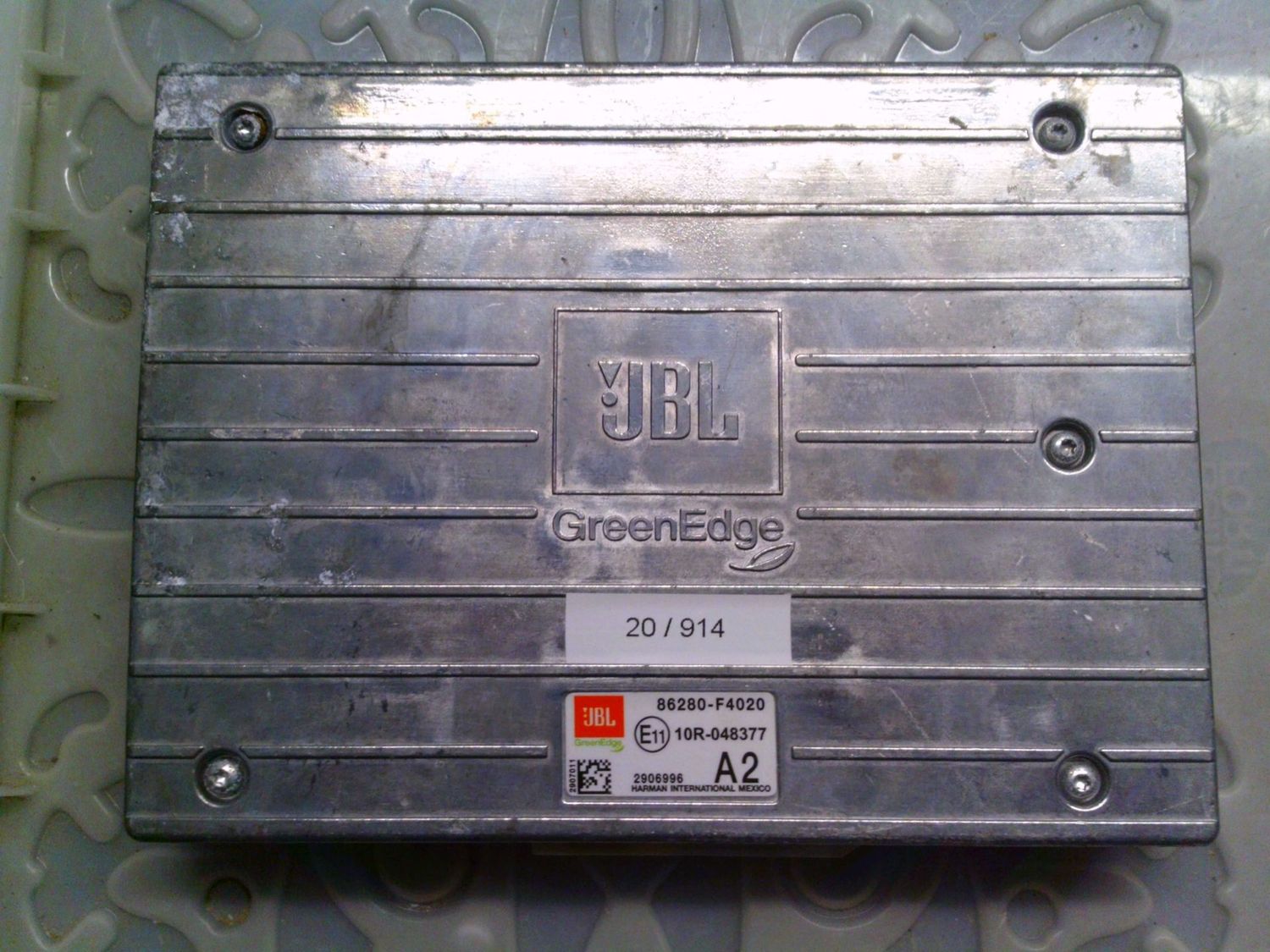 20-914 Amplificatore Audio Jbl 86280-F4020 86280F4020 2906996 GREENEDGE Toyota C-Hr 20-914 Amplificatore Audio Jbl 86280-F4020 86280F4020 2906996 GREENEDGE Toyota C-Hr