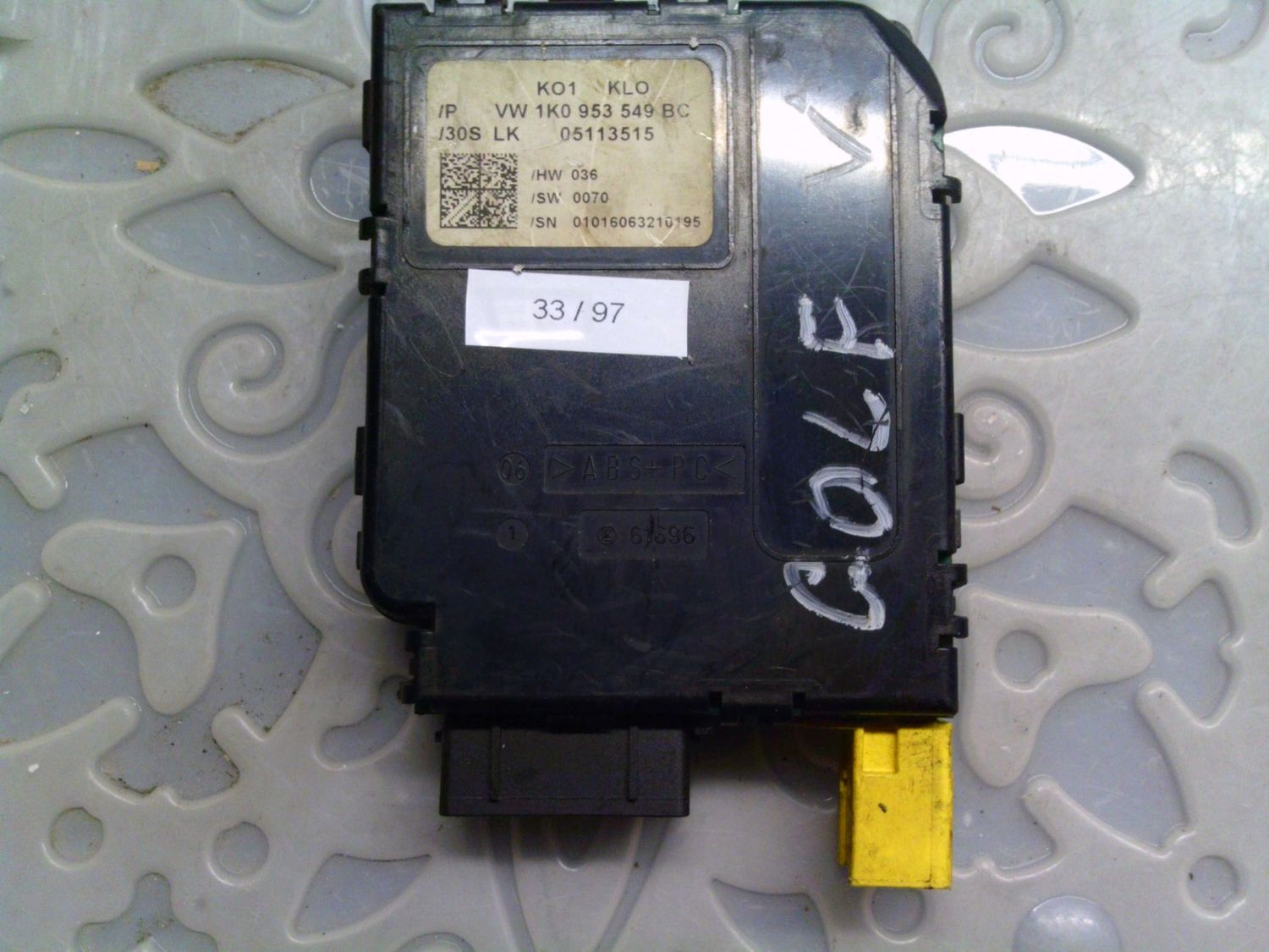 33-97 Centralina Servosterzo / Angolo Sterzata Volkswagen 1K0 953 549 BC 1K0953549BC HW 036 SW 0070 Volkswagen Varie 33-97 Centralina Servosterzo / Angolo Sterzata Volkswagen 1K0 953 549 BC 1K0953549BC HW 036 SW 0070 Volkswagen Varie