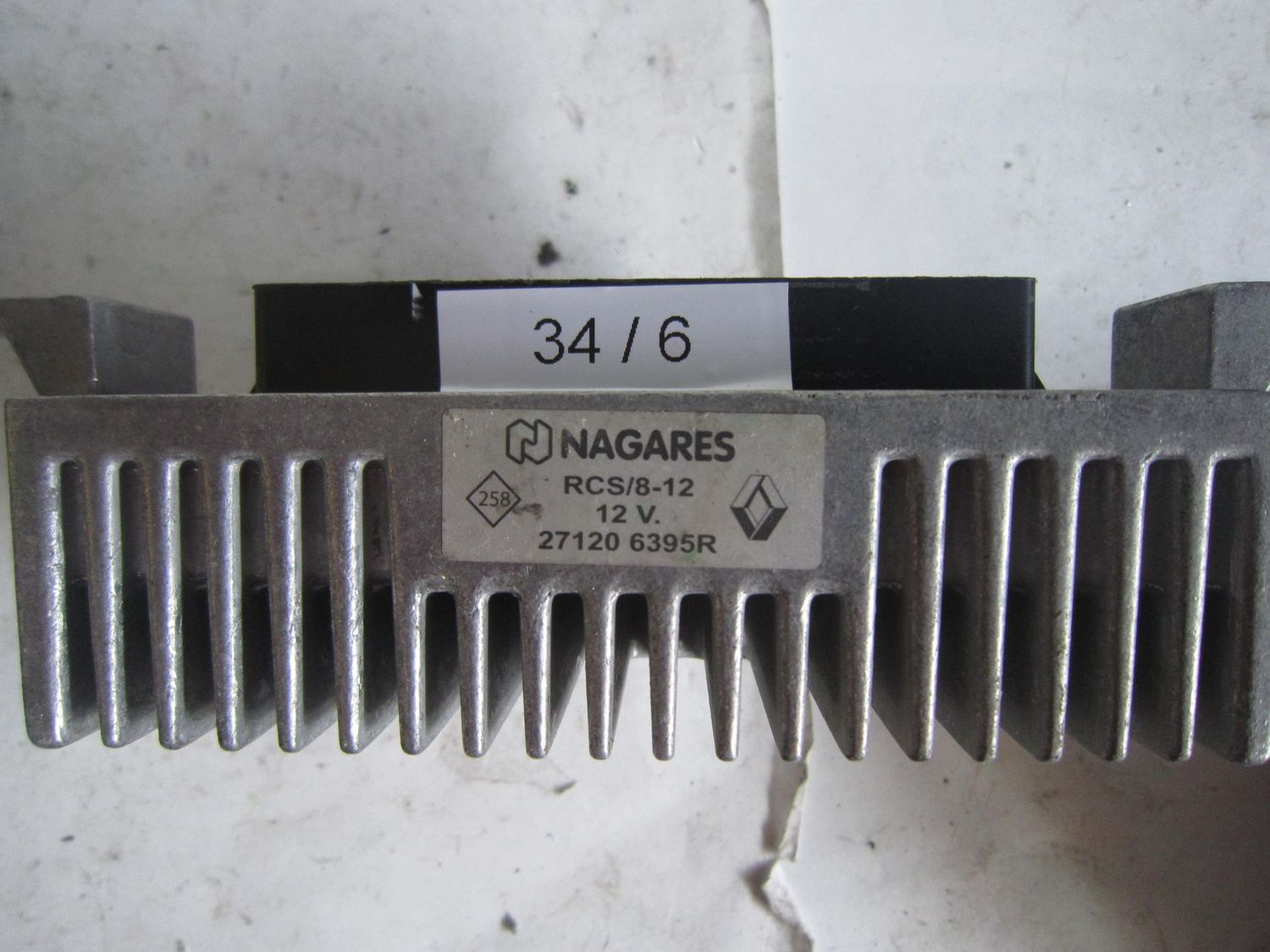 34-6 Centralina Accensione Nagares RCS/8-12 RCS812 27120 6395R Renault Diesel Clio 34-6 Centralina Accensione Nagares RCS/8-12 RCS812 27120 6395R Renault Diesel Clio
