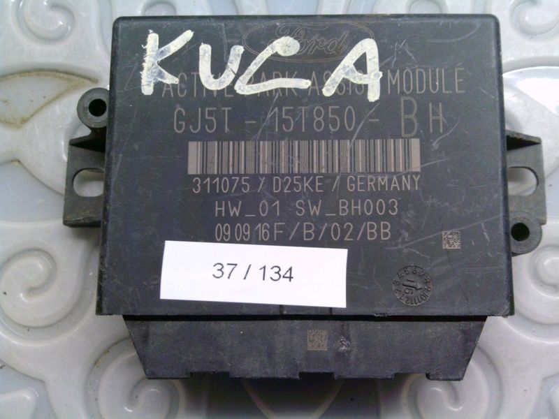 37-134 Centralina sensori parcheggio Fomoco GJ5T-15T850-BH GJ5T15T850BH HW : 01 SW : BH003    Ford  Kuga