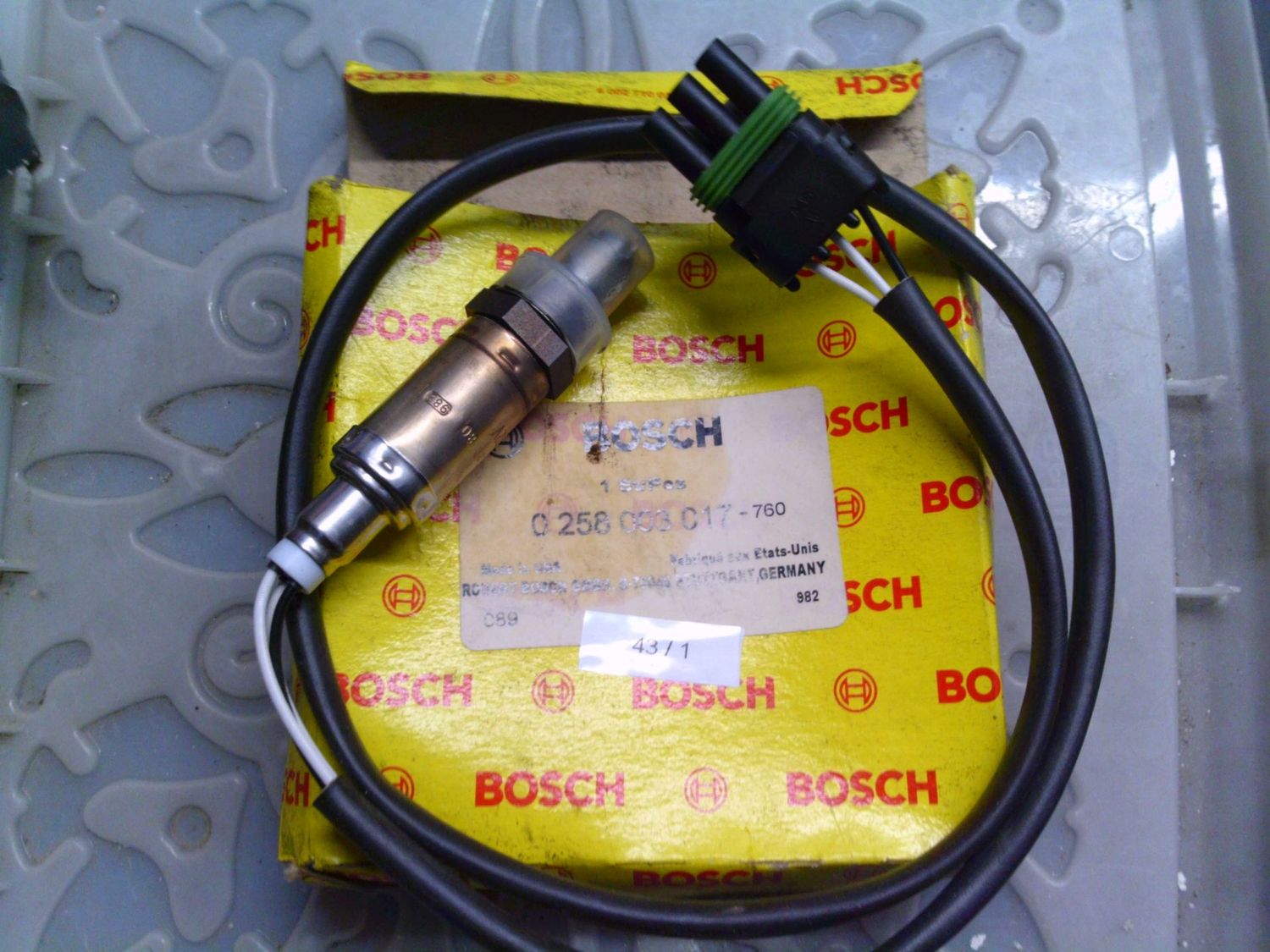 43-1 Sensore Sonda Lambda Bosch 0 258 003 017 0258003017 PRODOTTO NUOVO Opel Varie 43-1 Sensore Sonda Lambda Bosch 0 258 003 017 0258003017 PRODOTTO NUOVO Opel Varie