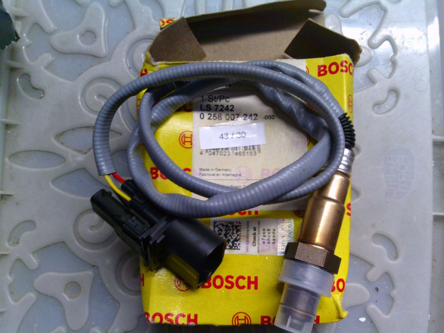 43-30 Sensore Sonda Lambda Bosch 0 258 007 242 0258007242 PRODOTTO NUOVO Mercedes Varie 43-30 Sensore Sonda Lambda Bosch 0 258 007 242 0258007242 PRODOTTO NUOVO Mercedes Varie