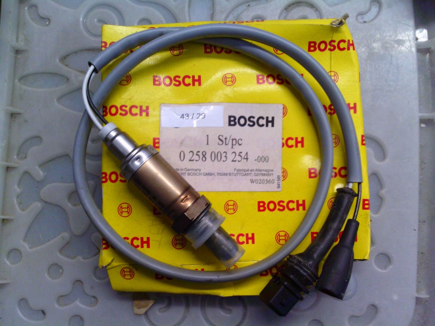 43-29 Sensore Sonda Lambda Bosch 0 258 003 254 0258003254 PRODOTTO NUOVO Volkswagen Varie 43-29 Sensore Sonda Lambda Bosch 0 258 003 254 0258003254 PRODOTTO NUOVO Volkswagen Varie