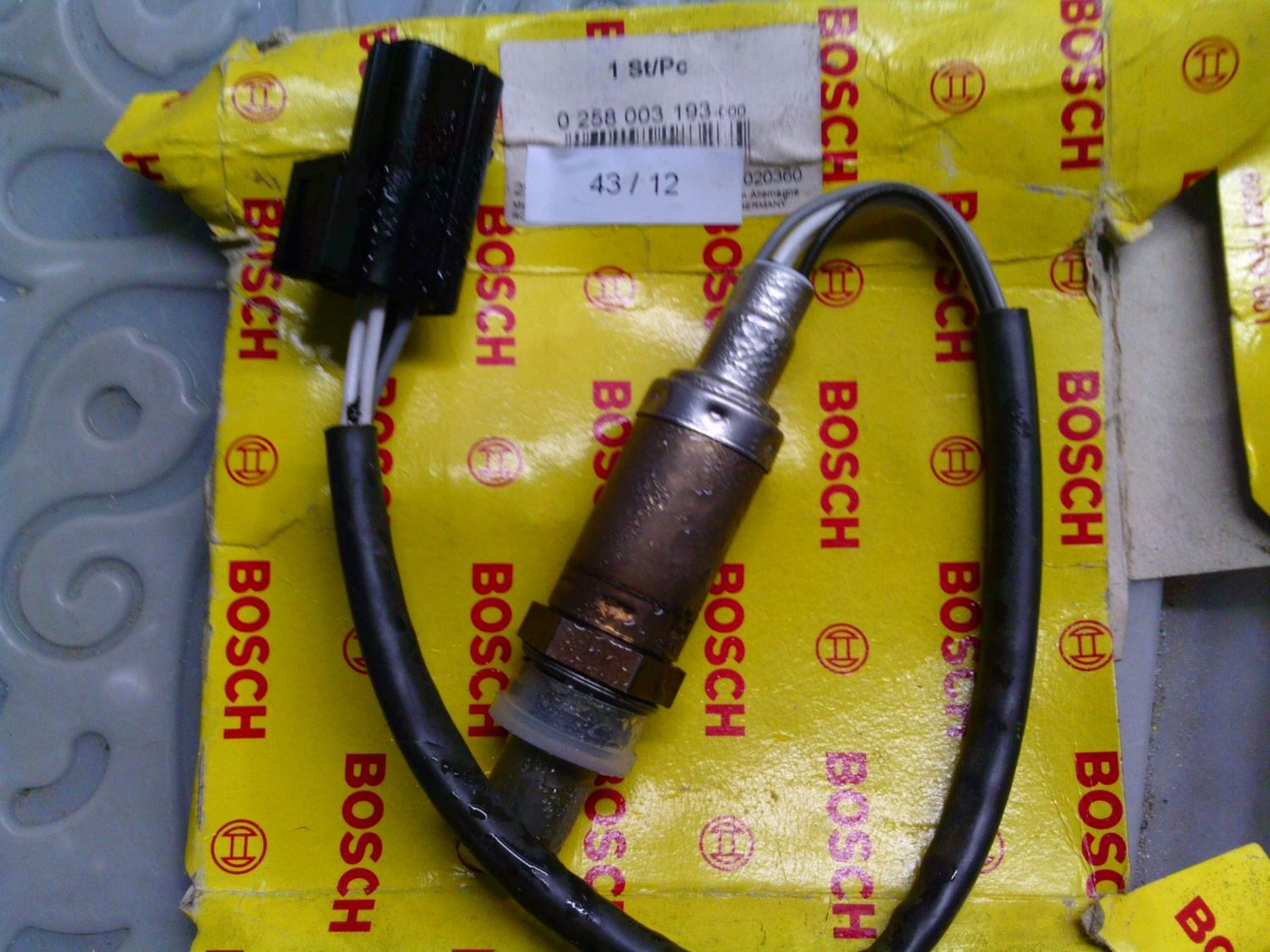 43-12 Sensore Sonda Lambda Bosch 0 258 003 193 0258003193 PRODOTTO NUOVO Land Rover Freelander 43-12 Sensore Sonda Lambda Bosch 0 258 003 193 0258003193 PRODOTTO NUOVO Land Rover Freelander
