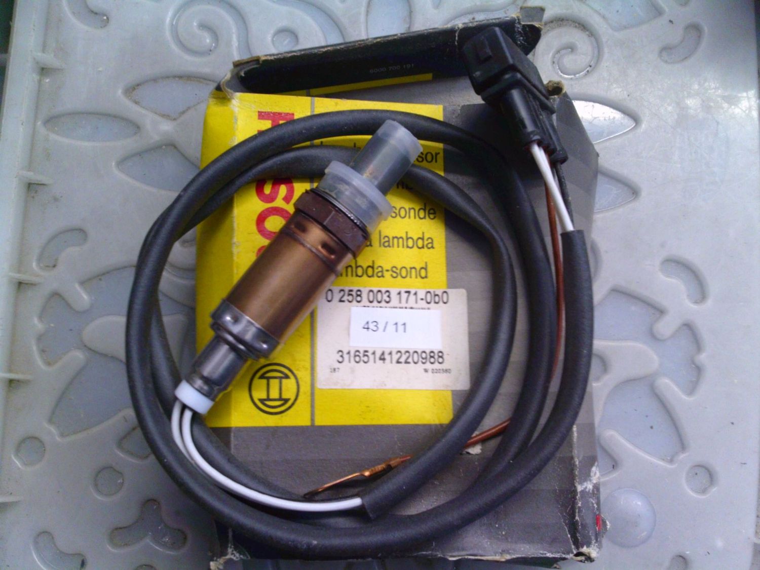 43-11 Sensore Sonda Lambda Bosch 0 258 003 171 0258003171 PRODOTTO NUOVO Volkswagen Varie 43-11 Sensore Sonda Lambda Bosch 0 258 003 171 0258003171 PRODOTTO NUOVO Volkswagen Varie