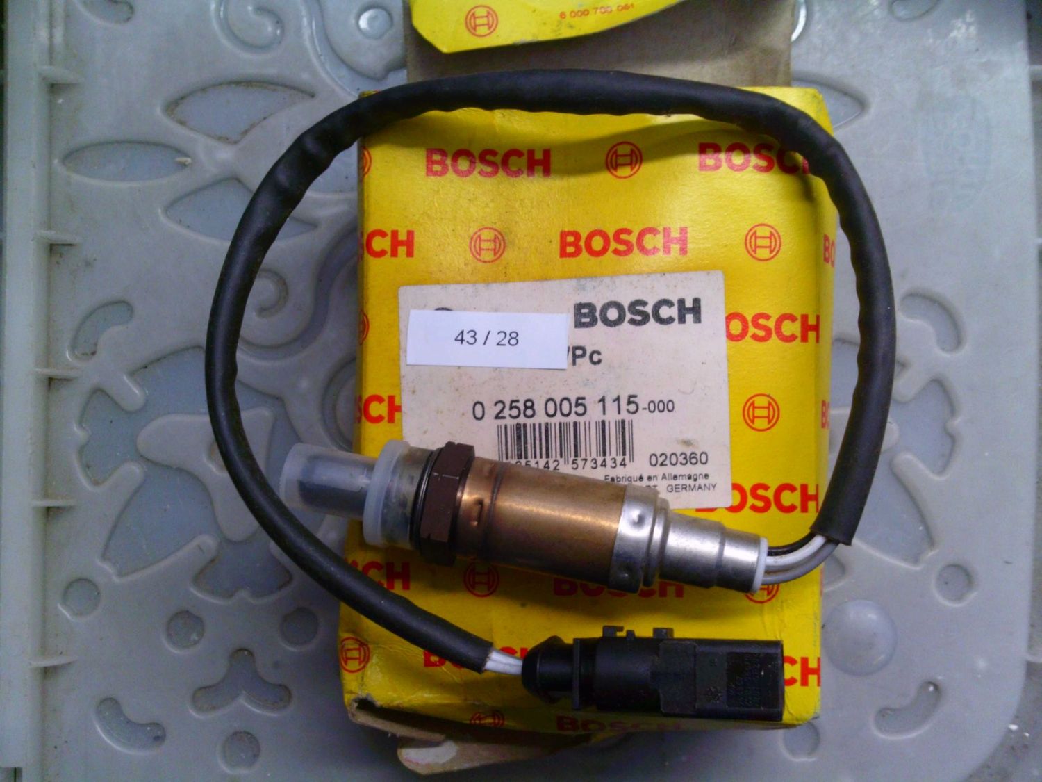 43-28 Sensore Sonda Lambda Bosch 0 258 005 115 0258005115 PRODOTTO NUOVO Audi Varie 43-28 Sensore Sonda Lambda Bosch 0 258 005 115 0258005115 PRODOTTO NUOVO Audi Varie
