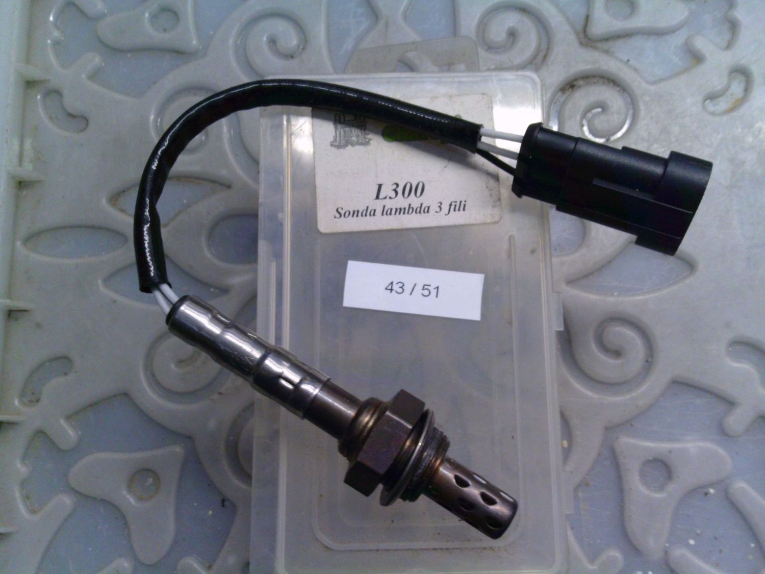 43-51 Sensore Sonda Lambda Cieffepi L300 PRODOTTO NUOVO 3 FILI Varie 43-51 Sensore Sonda Lambda Cieffepi L300 PRODOTTO NUOVO 3 FILI Varie