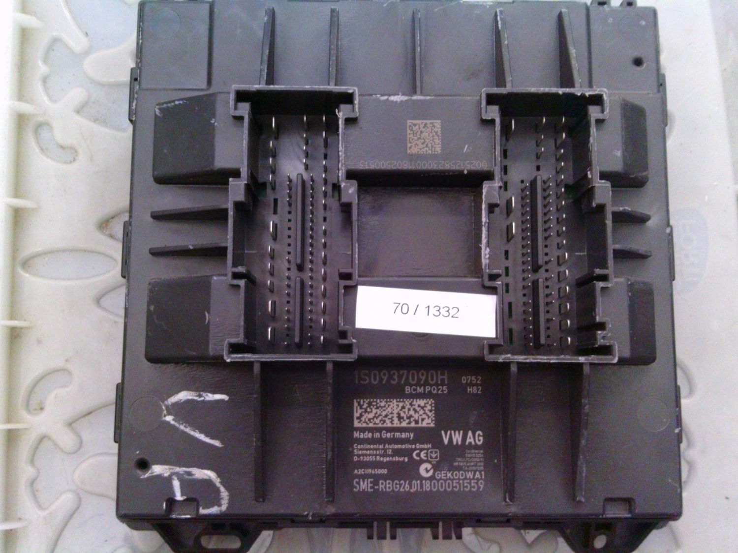 70-1332 Centralina Modulo Confort Continental 1S0937090H BCM PQ25 Volkswagen Polo 70-1332 Centralina Modulo Confort Continental 1S0937090H BCM PQ25 Volkswagen Polo