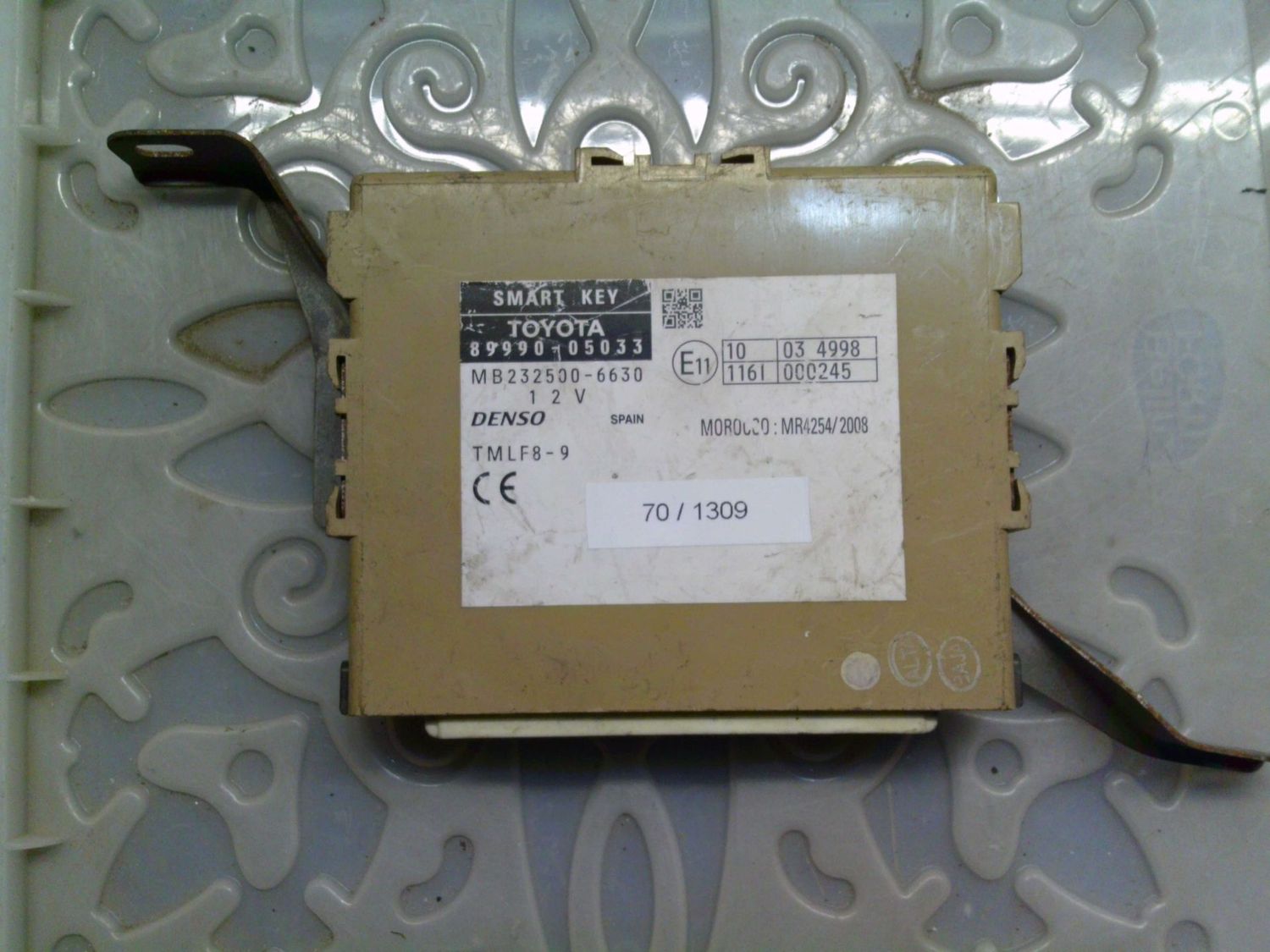70-1309 Modulo Chiusura Centralizzata Denso 89990-05033 8999005033 232500-6630 TMLF8-9 Toyota Elettrica / Benzina Avensis 70-1309 Modulo Chiusura Centralizzata Denso 89990-05033 8999005033 232500-6630 TMLF8-9 Toyota Elettrica / Benzina Avensis
