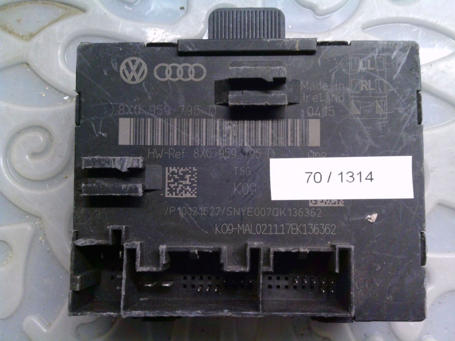 70-1314 Centralina Porte Temic 8X0 959 795 D 8X0959795D TSG K09 Audi A 1 70-1314 Centralina Porte Temic 8X0 959 795 D 8X0959795D TSG K09 Audi A 1