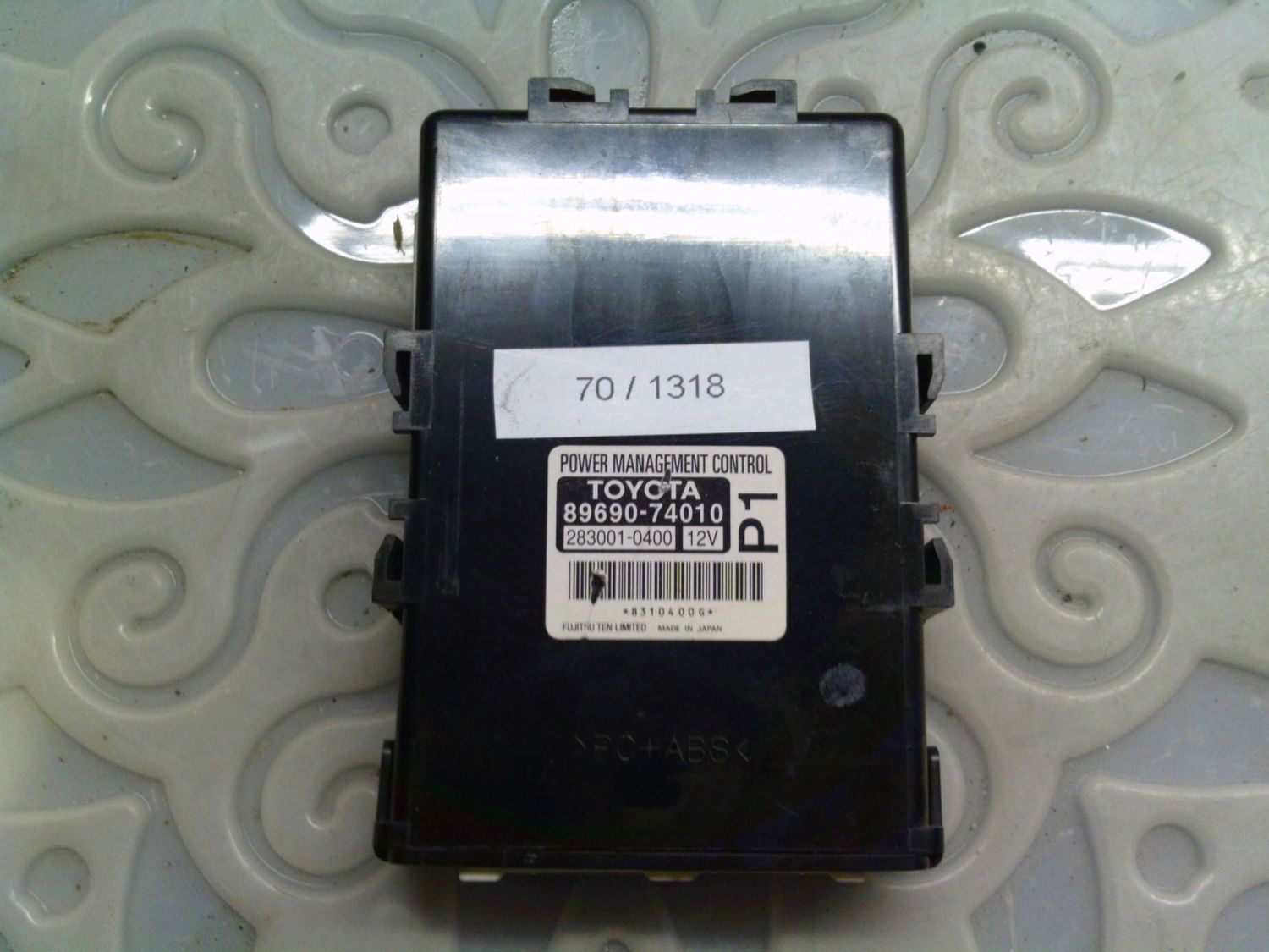 70-1318 Modulo di Controllo Denso 89690-74010 8969074010 283001-0400 Toyota Iq 70-1318 Modulo di Controllo Denso 89690-74010 8969074010 283001-0400 Toyota Iq