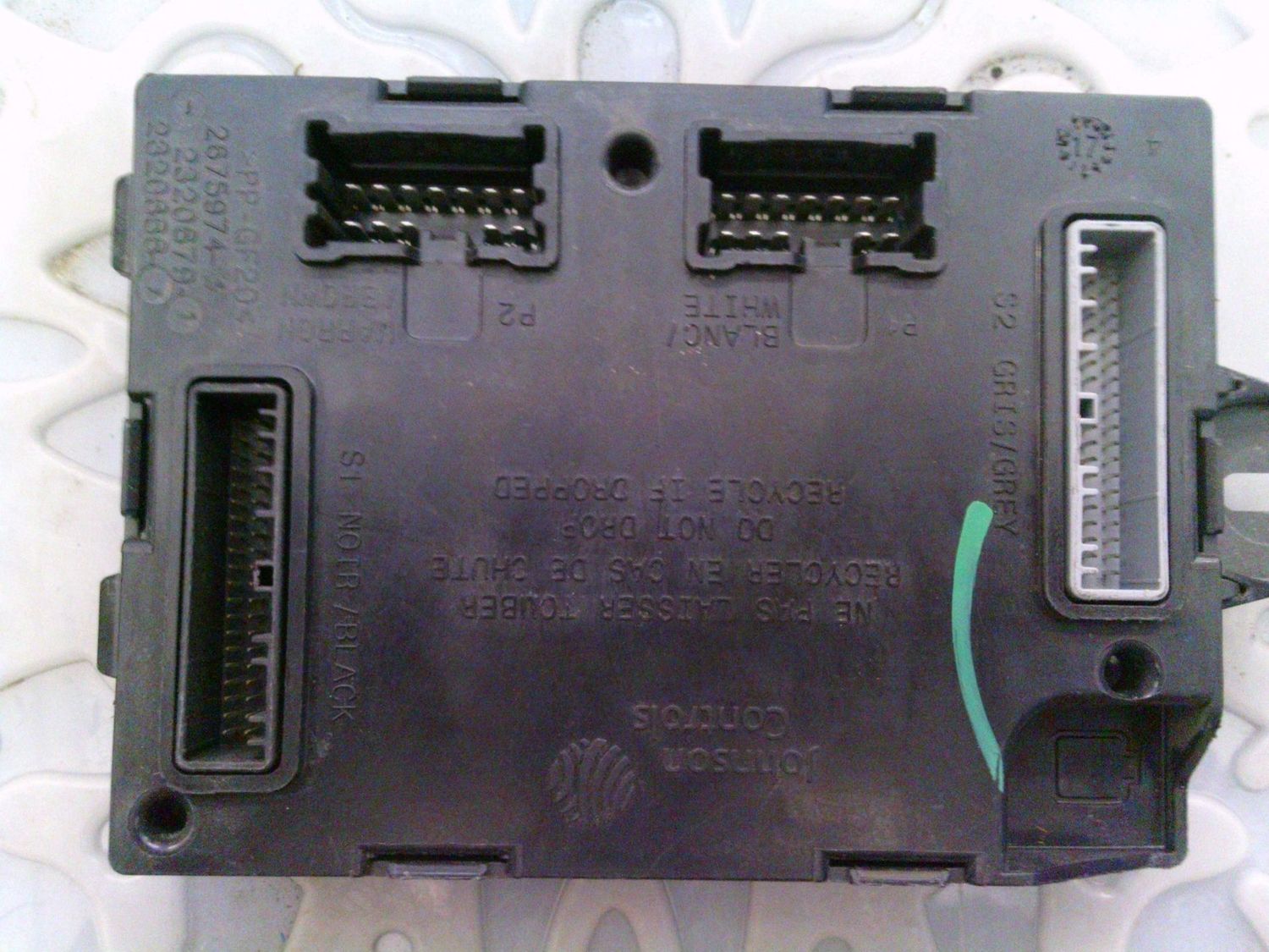 70-1334 Modulo Controllo Bcm Visteon 284B12763R   BCM T4 L4VS 524AI   Smart  453