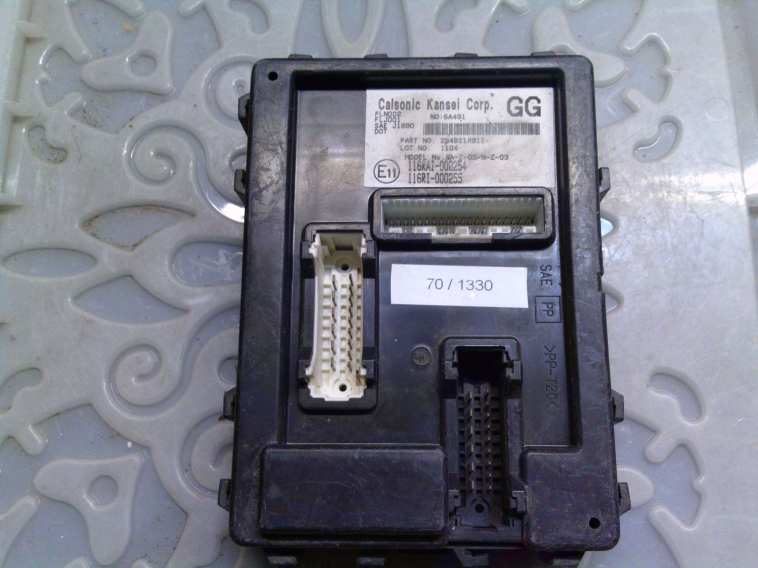 70-1330 Modulo Controllo Bcm Calsonic Kansei 284B11HB1E FLJ001 FLN002 Nissan Varie 70-1330 Modulo Controllo Bcm Calsonic Kansei 284B11HB1E FLJ001 FLN002 Nissan Varie