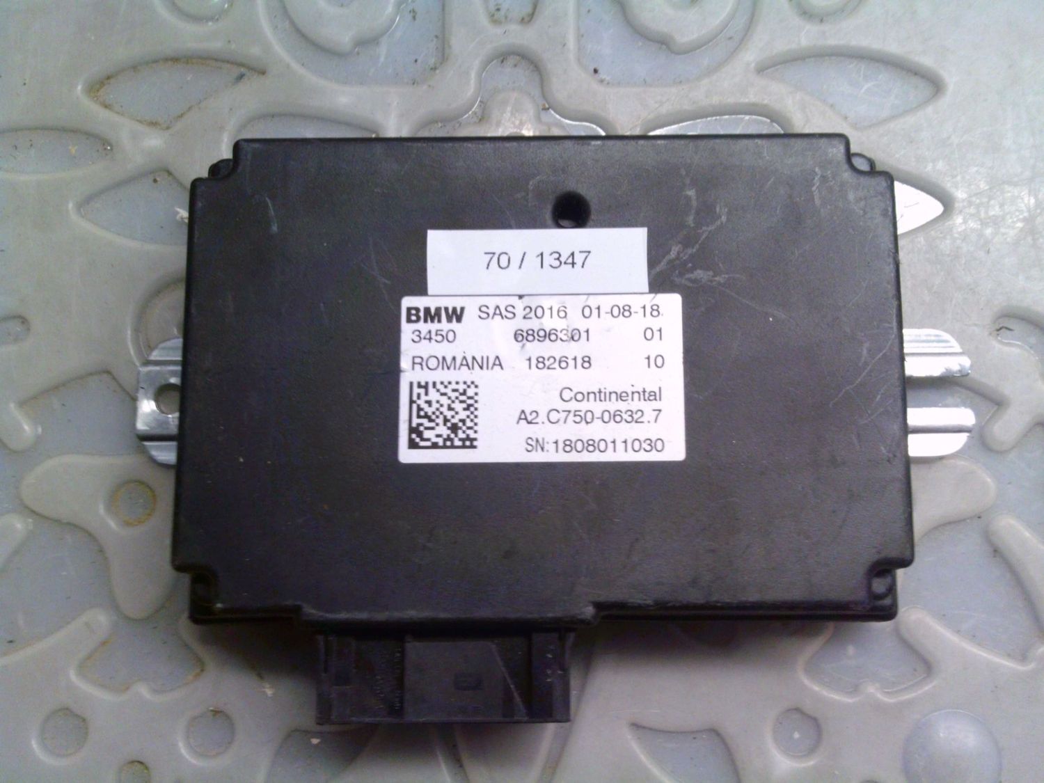 70-1347 Modulo di Controllo Temic 6 796 503-01 7 6796503017 ICM-QL ES 2840007925300 Bmw Serie 5 70-1347 Modulo di Controllo Temic 6 796 503-01 7 6796503017 ICM-QL ES 2840007925300 Bmw Serie 5