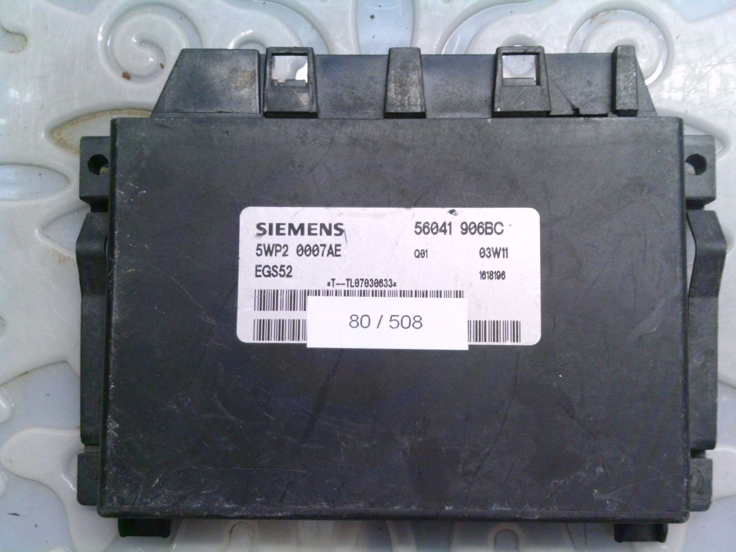 80-508 Centralina Scatola del Cambio Siemens 5WP2 0007AE 5WP20007AE EGS52 Q01 56041 906BC Jeep Grand Cherokee 80-508 Centralina Scatola del Cambio Siemens 5WP2 0007AE 5WP20007AE EGS52 Q01 56041 906BC Jeep Grand Cherokee