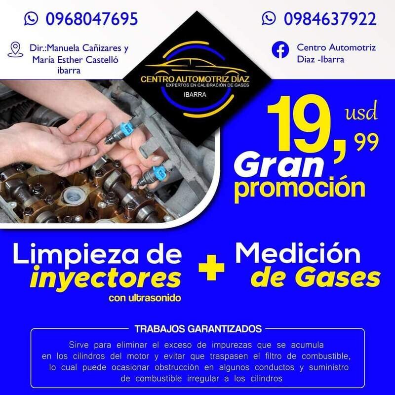 LIMPIEZA DE INYECTORES
