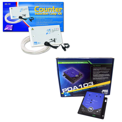 1.2m² Fixed Counter Hearing Loop Kits
