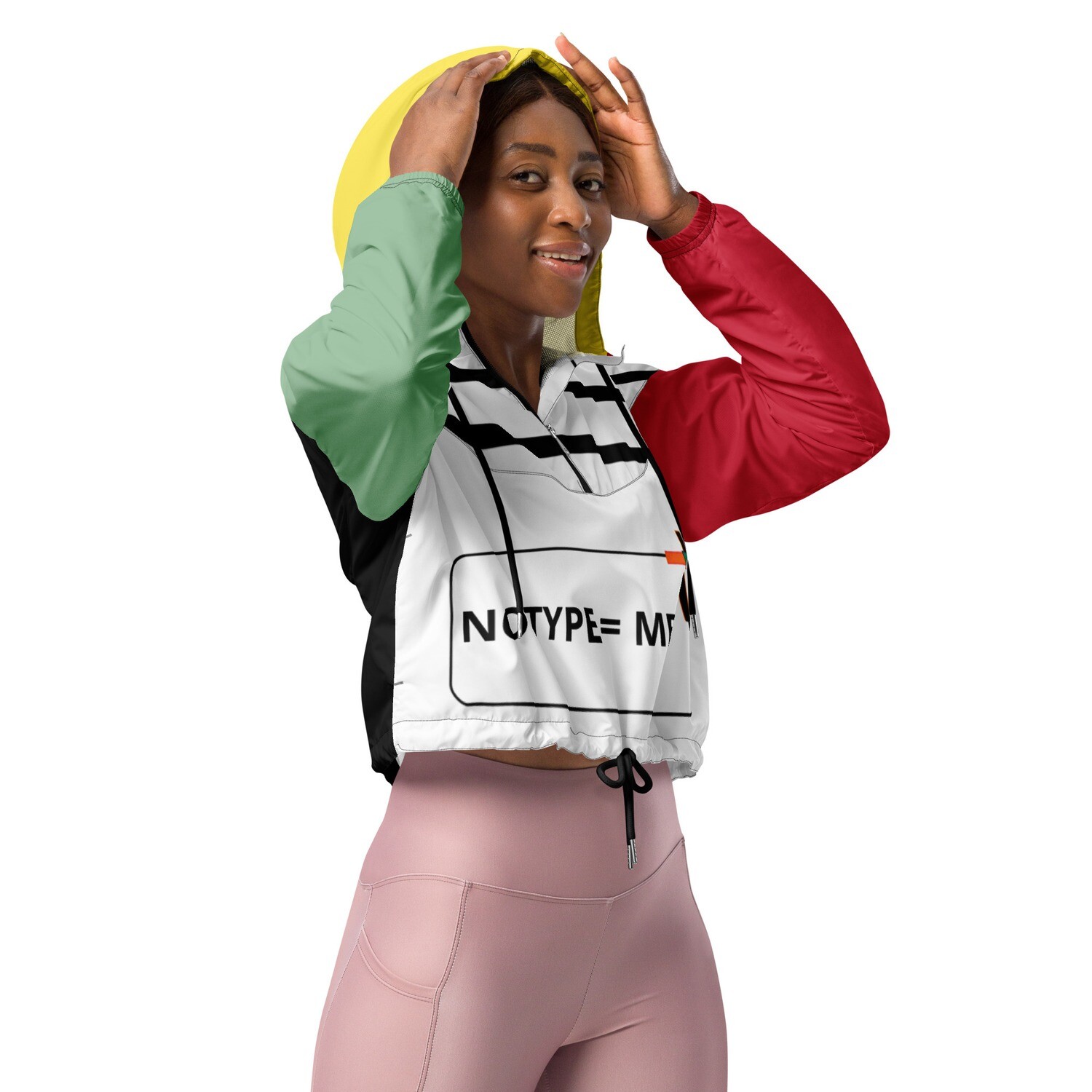 Women’s No Type Big Beach Leagues  cropped windbreaker