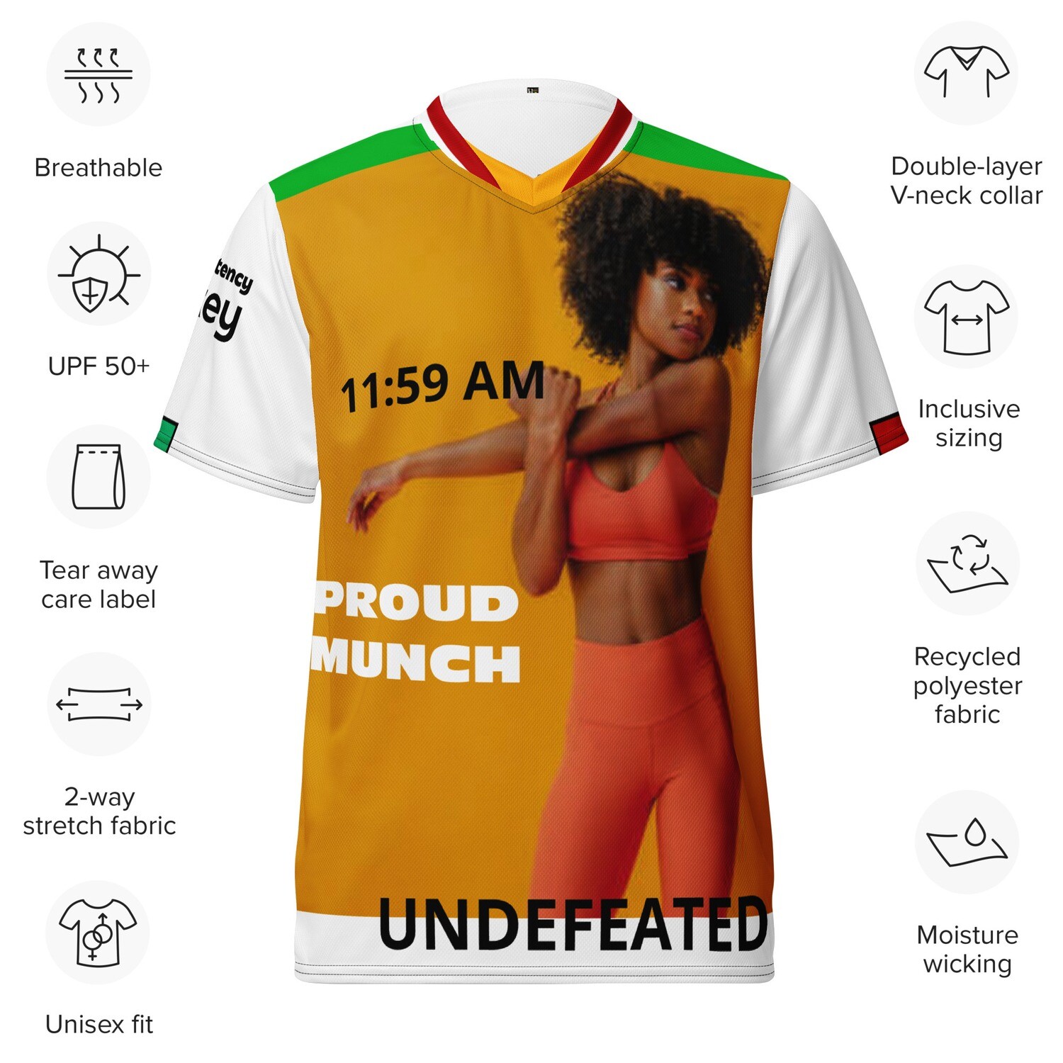 MUNCH United sports jersey