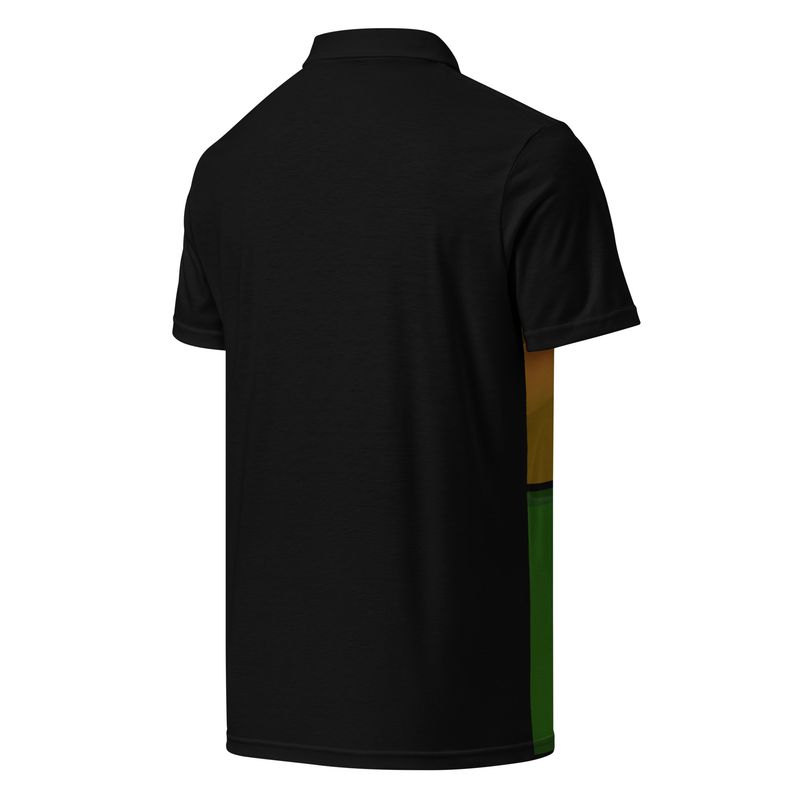 PSA(Rasta Black) Men’s slim fit polo