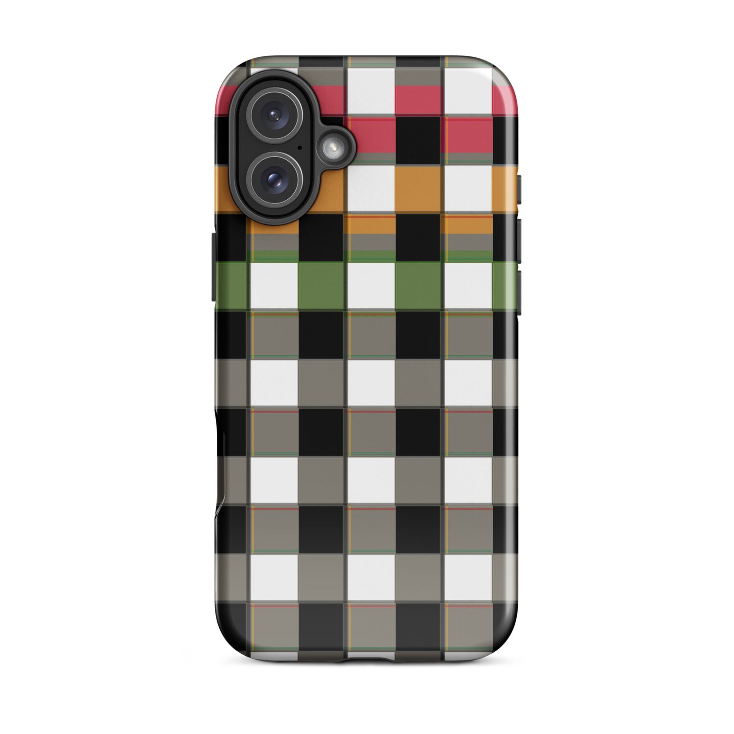 On My Burr Alert Checks boxes Tough Case for iPhone®