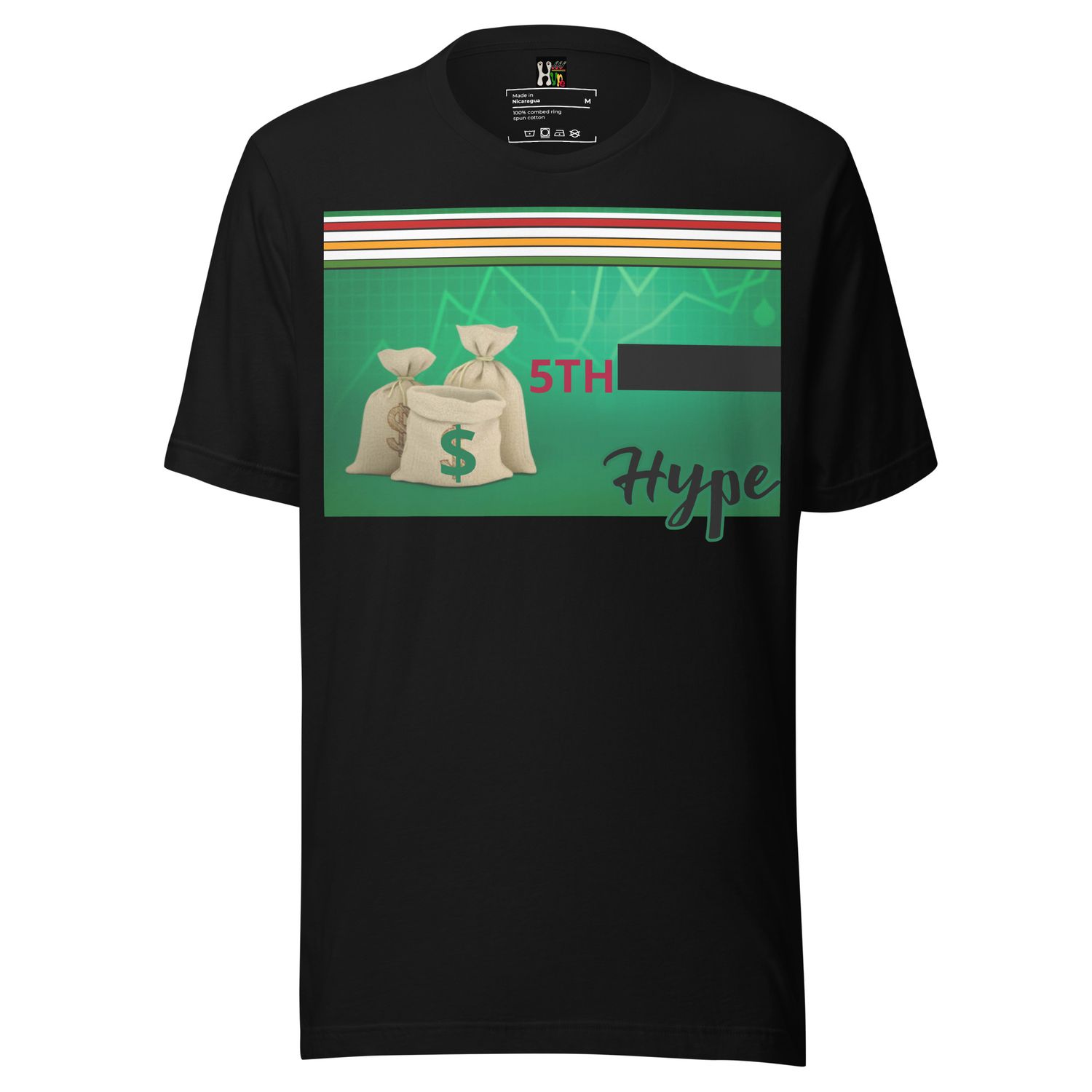 Black Money Saks On 5TH Everywhere Unisex t-shirt