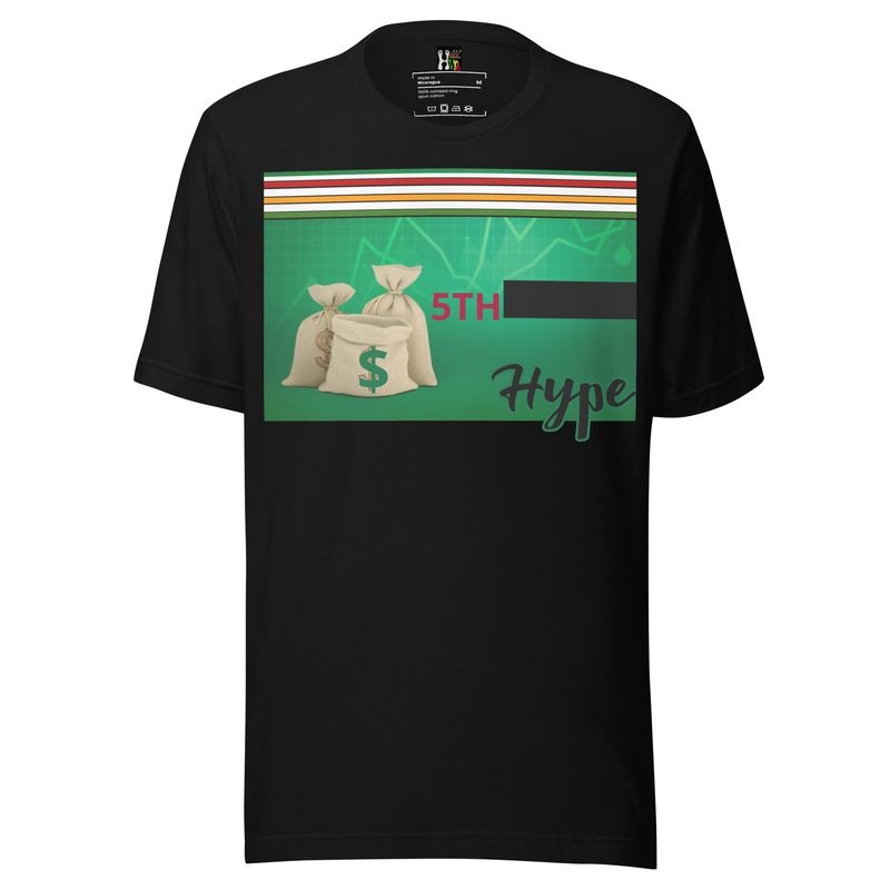 Black Money Saks On 5TH Everywhere Unisex t-shirt