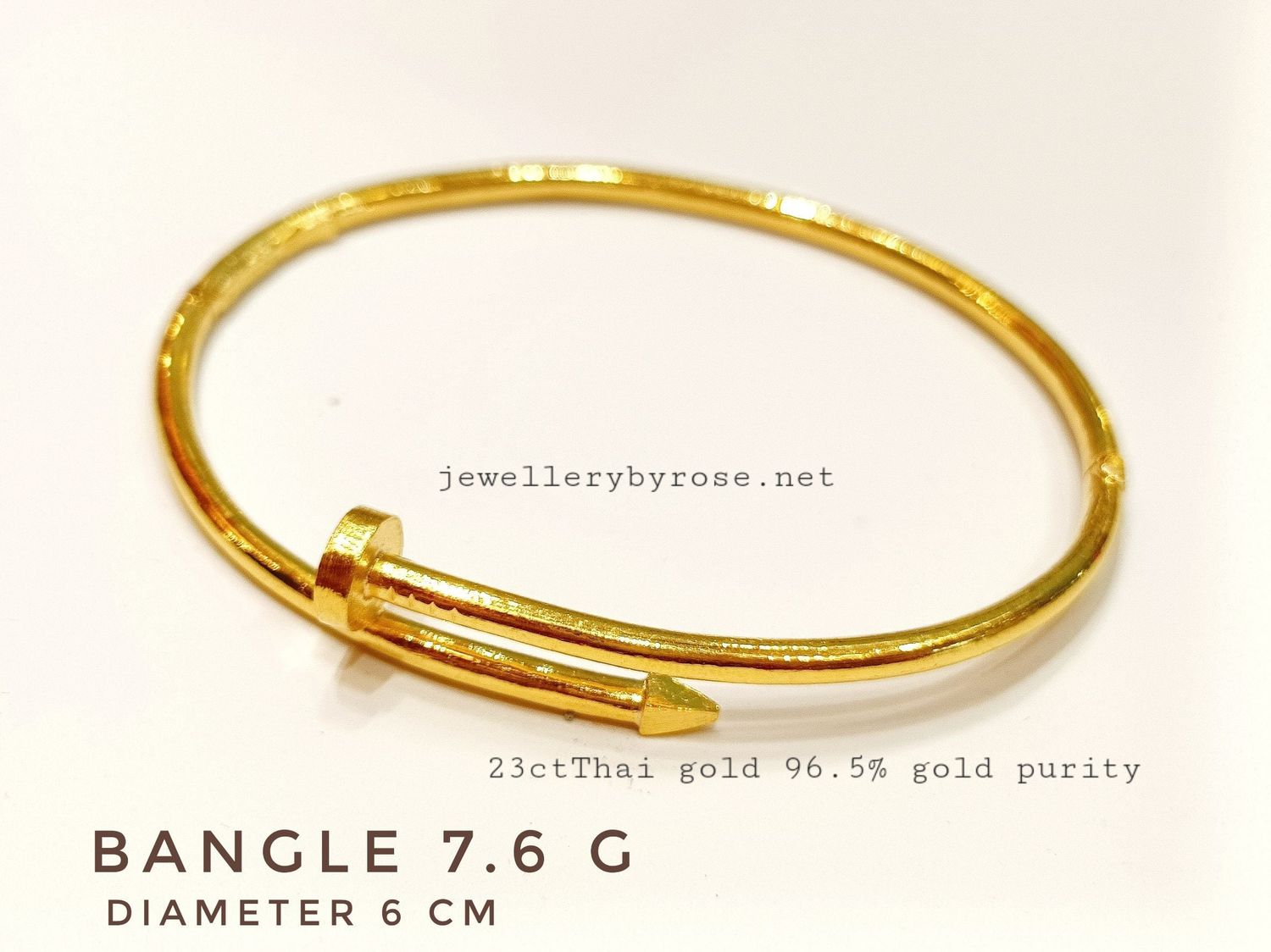 Nail Style Bangle