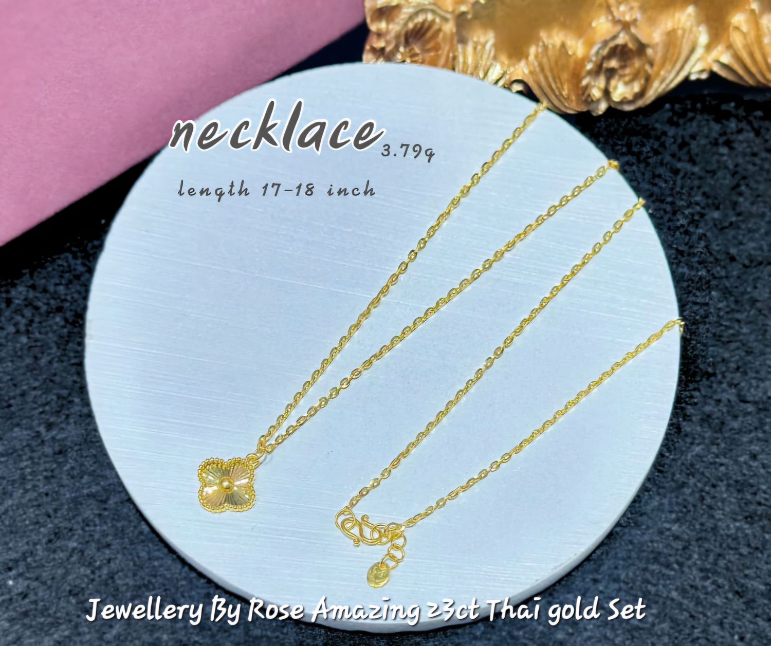 Clover 🍀 🍀 Gold Necklace
