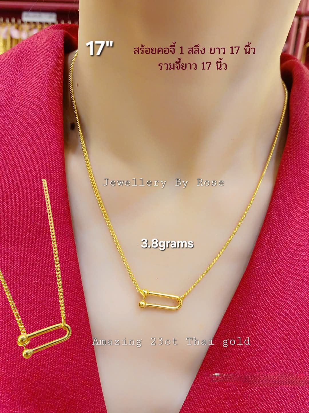 Elegant Necklace  Gold Set